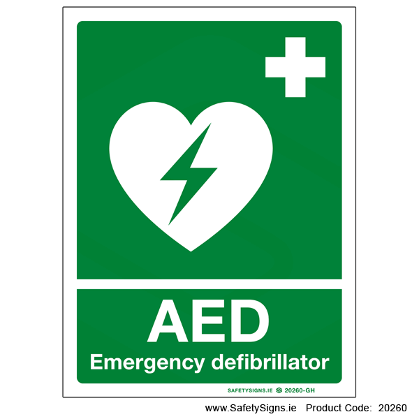 Automated External Defibrillator AED - 20260