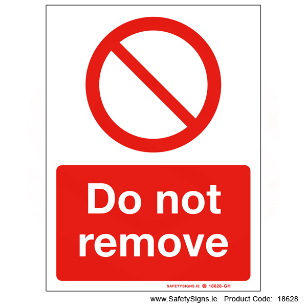 Do not Remove - 18628