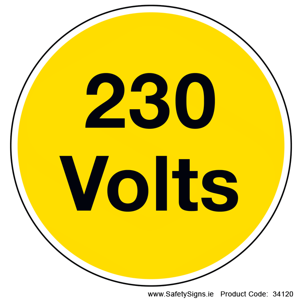 230 Volts (Circular) - 34120