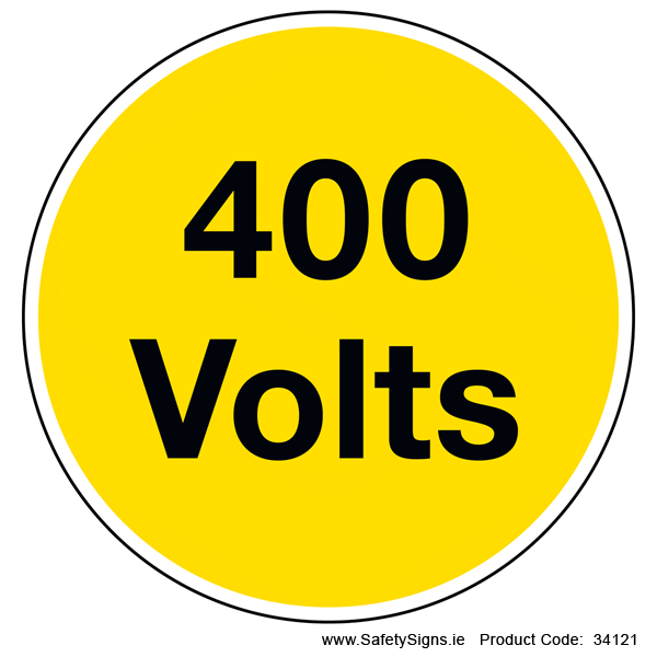 400 Volts (Circular) - 34121