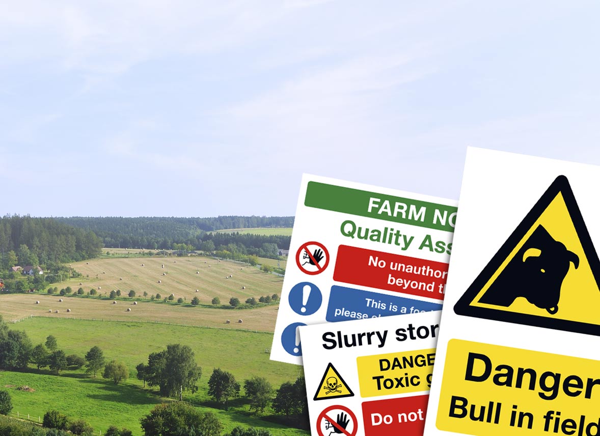 Farm and Forestry Safety Signs
