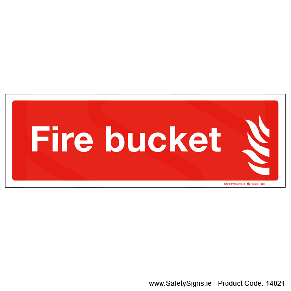 Fire Bucket - 14021