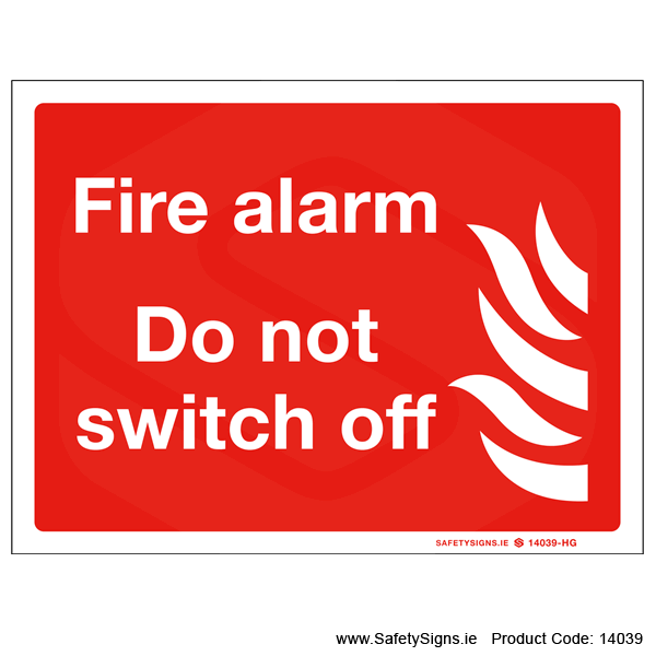 Fire Alarm - 14039