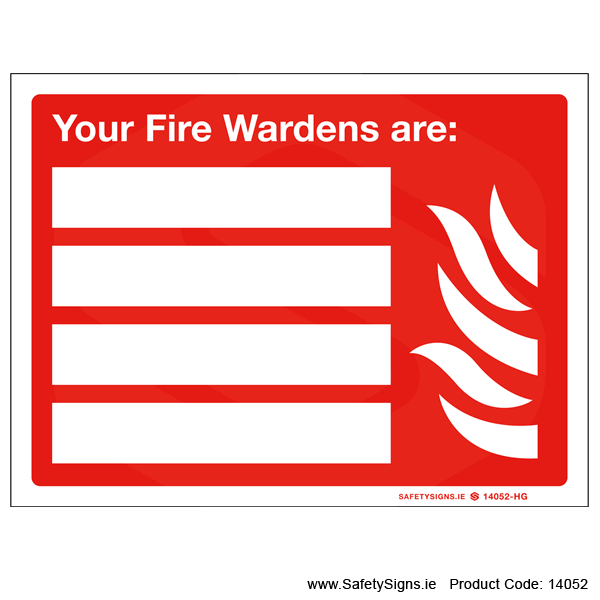 Fire Wardens - 14052