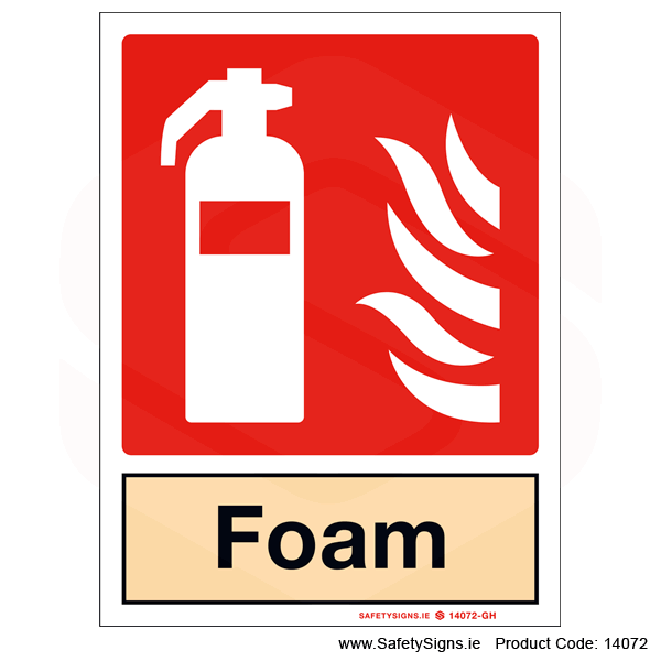 Fire Extinguisher SG17 Foam - 14072