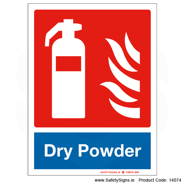 Fire Extinguisher SG17 Dry Powder - 14074