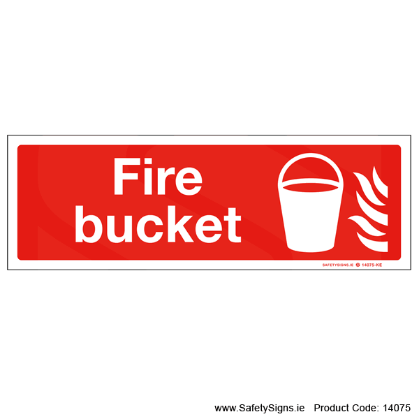 Fire Bucket - 14075
