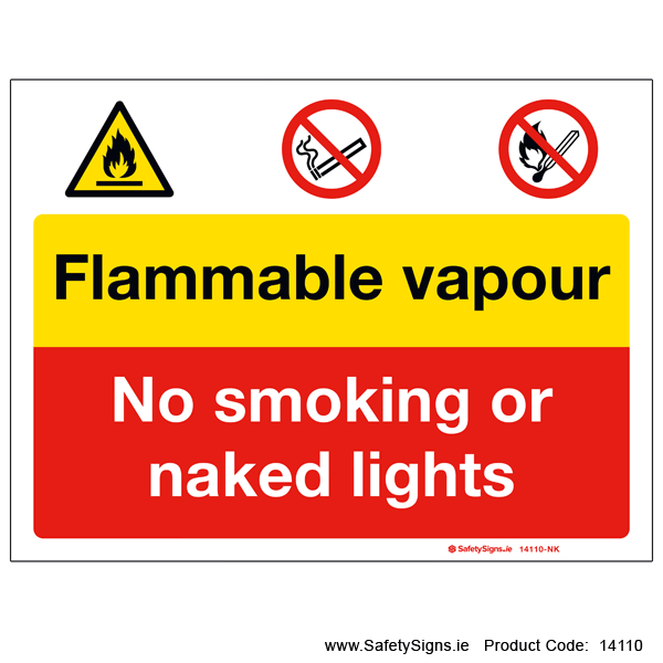 Flammable Vapour - 14110