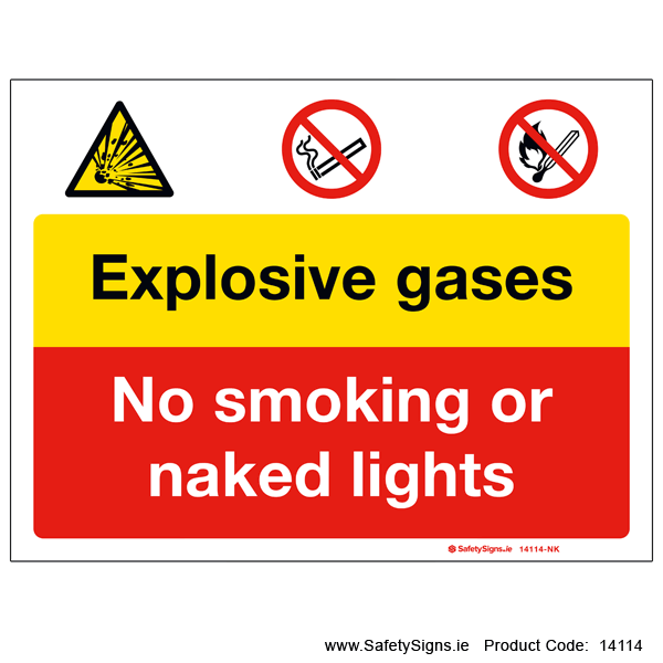 Explosive Gases - 14114