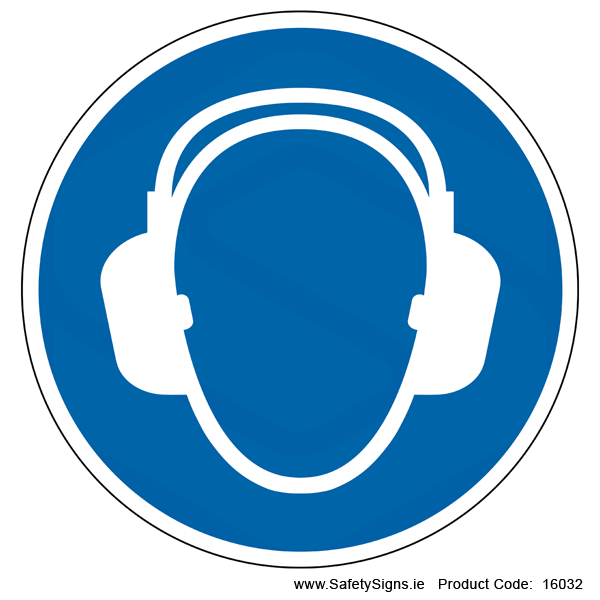 Wear Ear Protection (Circular) - 16032