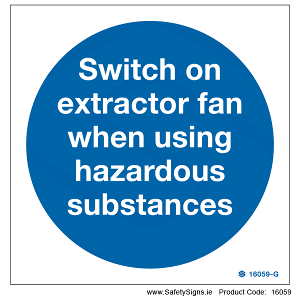 Switch on Extractor Fan - 16059