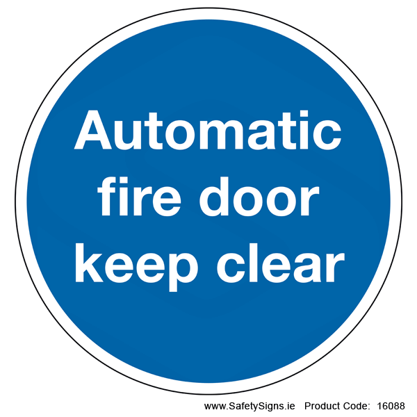 Automatic Fire Door (Circular) - 16088