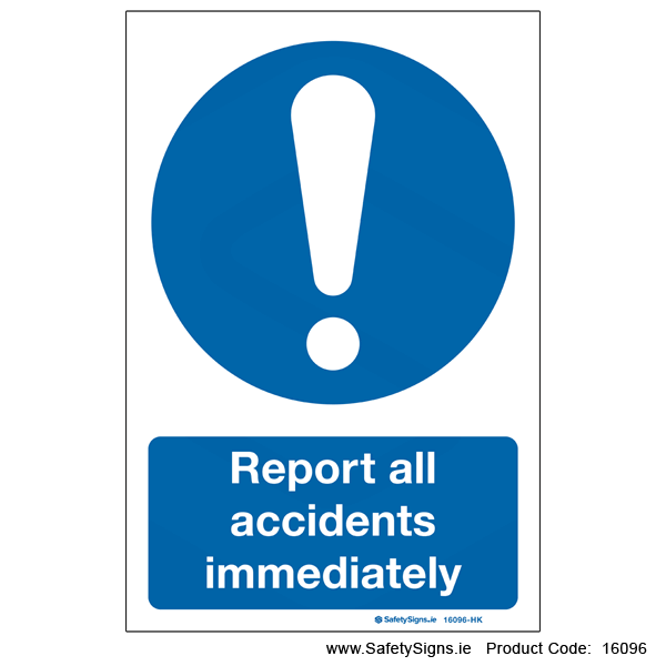Report all Accidents - 16096