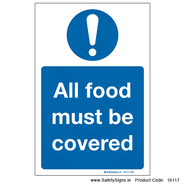 Food must be Covered - 16117