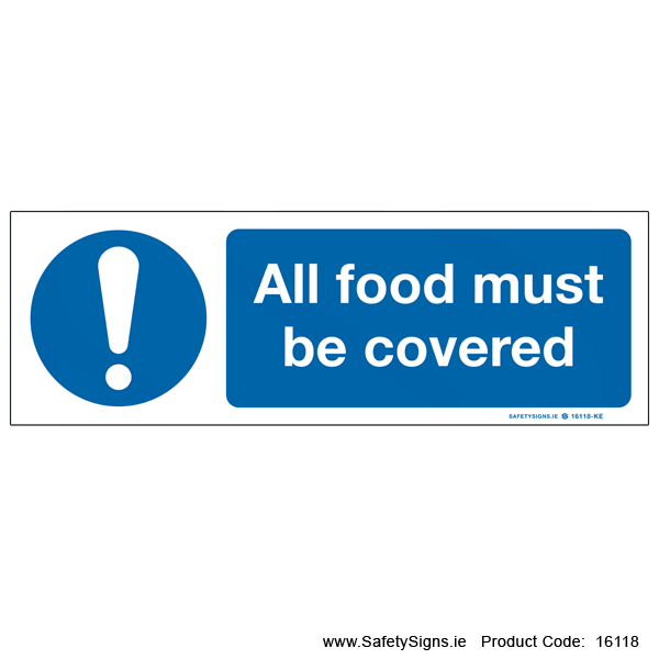Food must be Covered - 16118