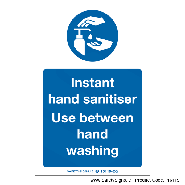 Use Hand Sanitiser - 16119