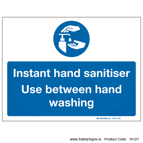 Use Hand Sanitiser - 16121