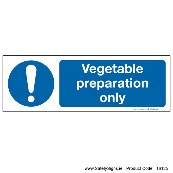 Vegetable Preparation - 16125