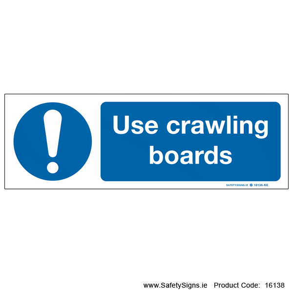 Use Crawling Boards - 16138