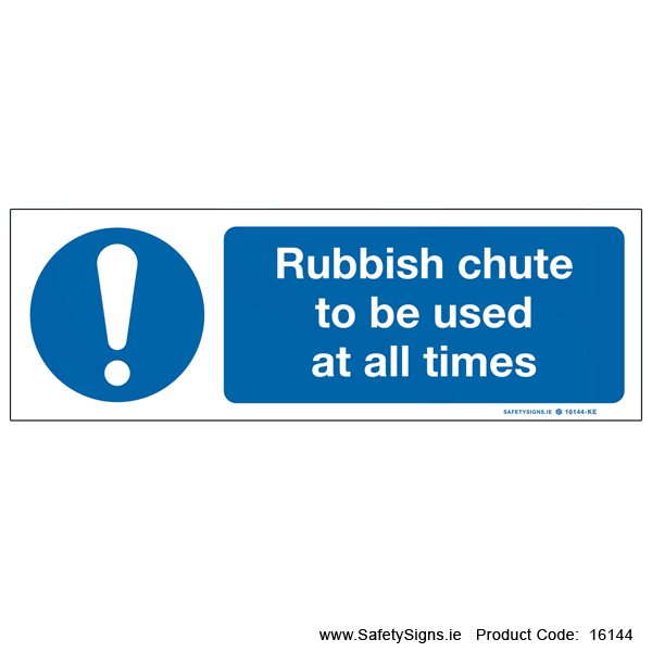 Use Rubbish Chute - 16144