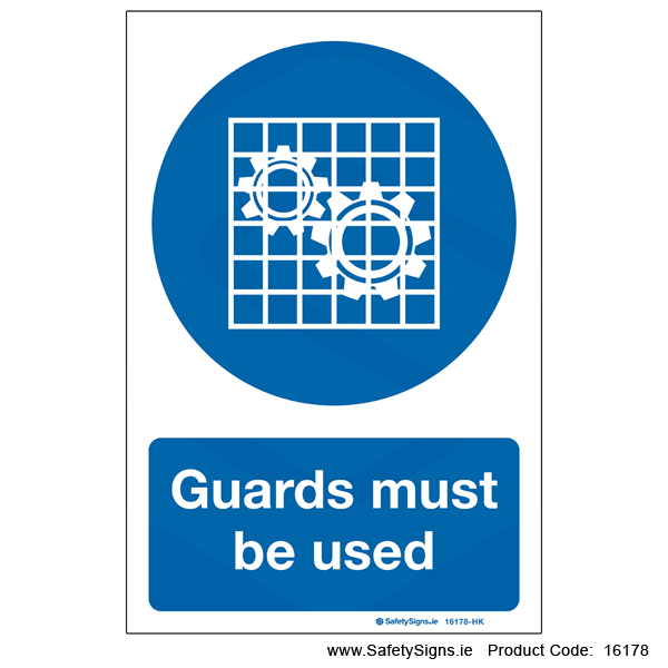 Guards must be Used - 16178