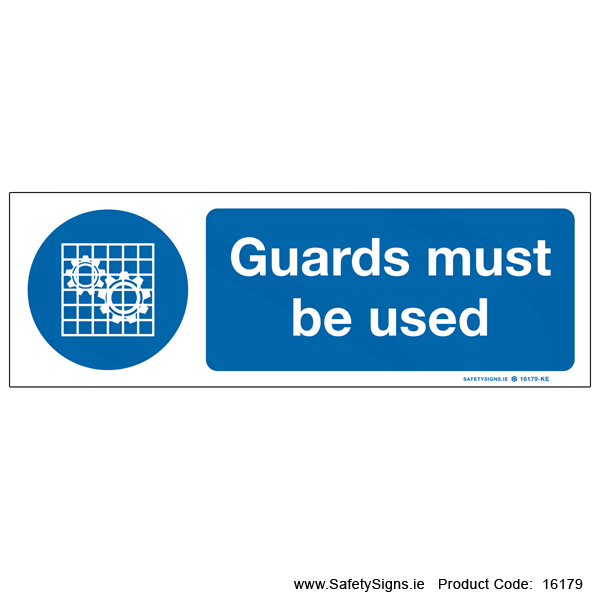 Guards must be Used - 16179