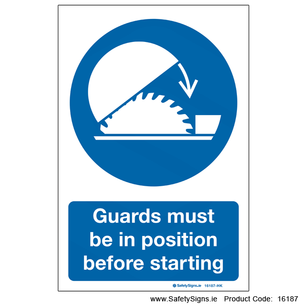 Guards must be in Position - 16187