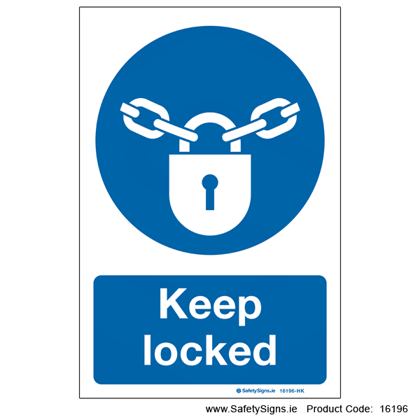 Keep Locked - 16196