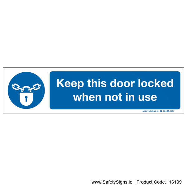 Keep Locked - 16199