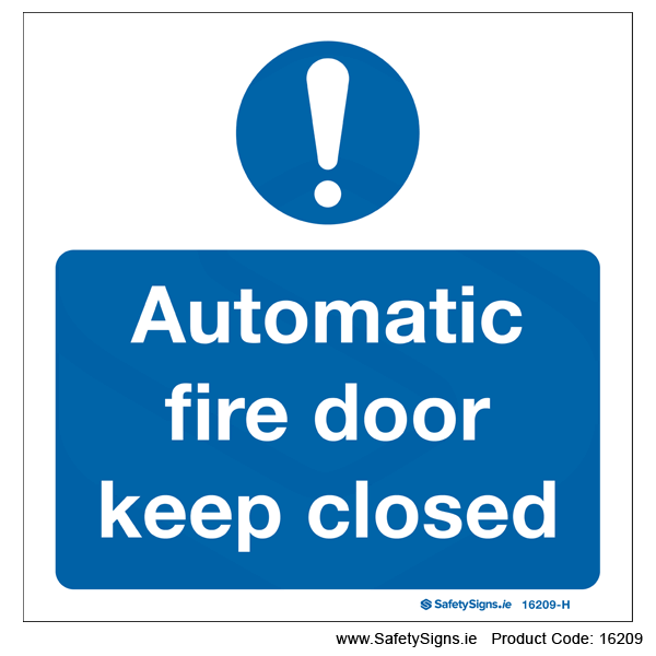 Automatic Fire Door - 16209