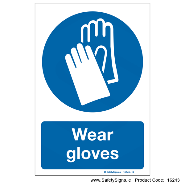 Wear Gloves - 16243