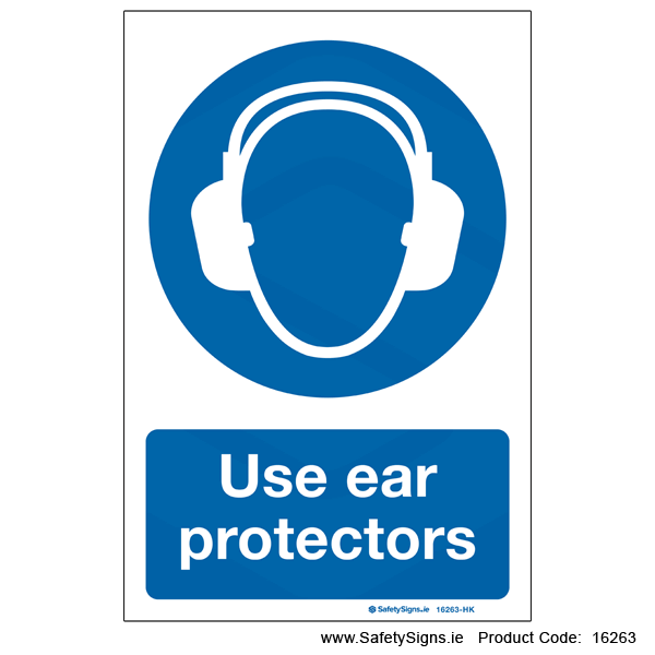 Use Ear Protectors - 16263