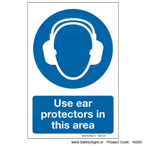 Use Ear Protectors - 16265