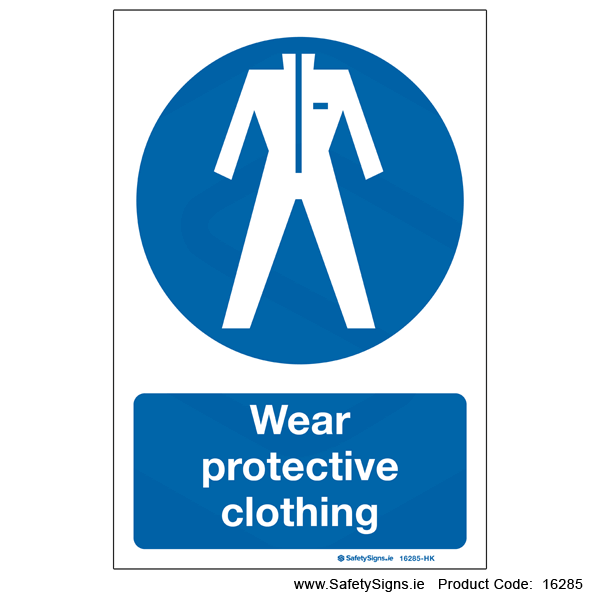 Wear Protective Clothing - 16285