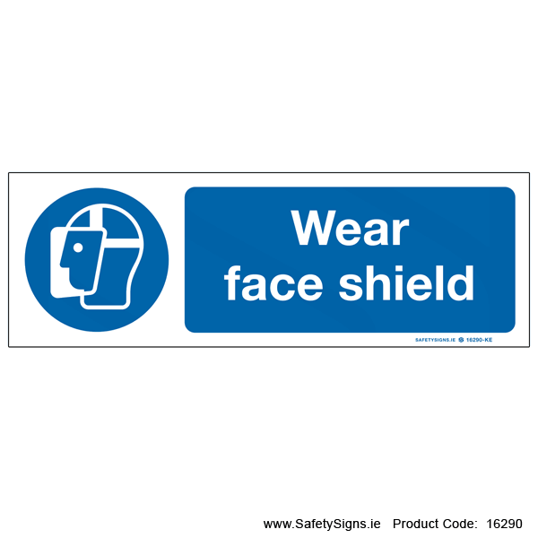 Wear Face Shield - 16290