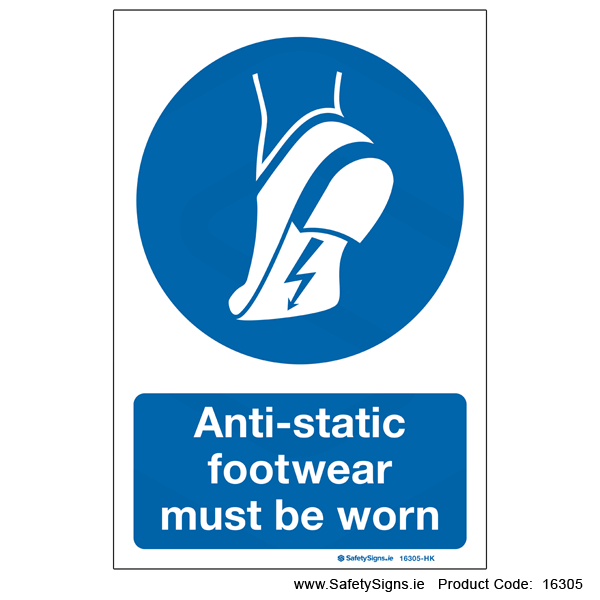 Wear Anti-static Footwear - 16305