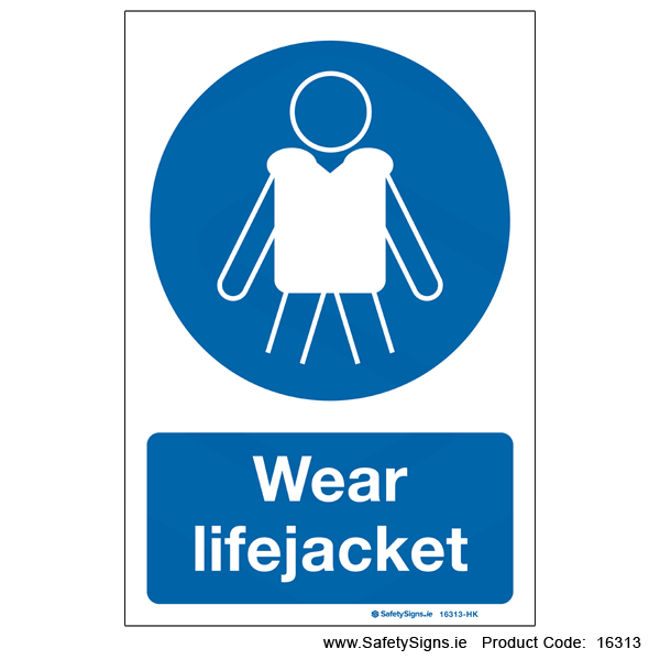 Wear Lifejacket - 16313