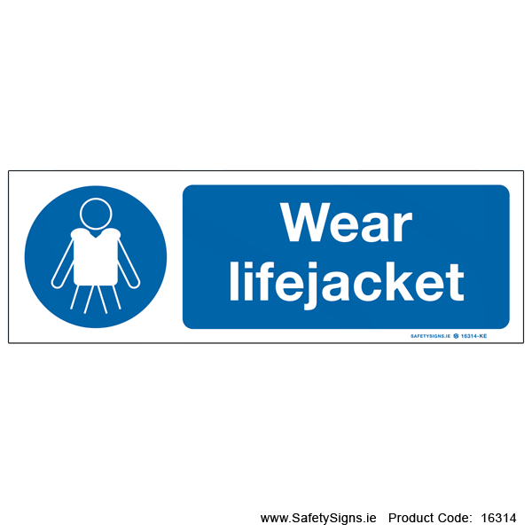 Wear Lifejacket - 16314