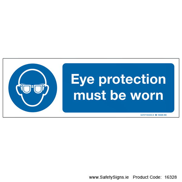 Eye Protection must be Worn - 16328