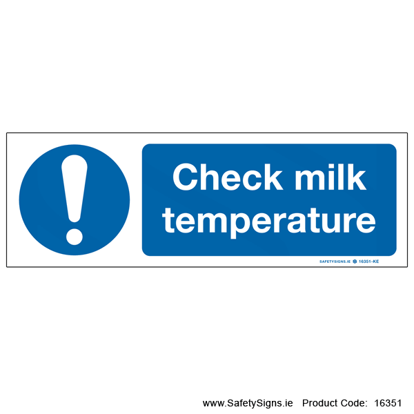 Check Milk Temperature - 16351