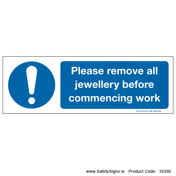 Remove all Jewellery - 16390
