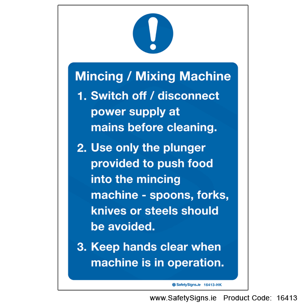 Mincing Mixing Machine - 16413