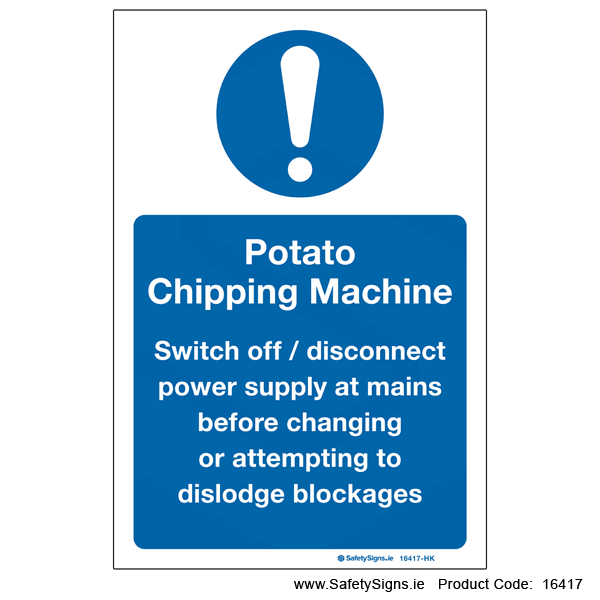 Potato Chipping Machine - 16417