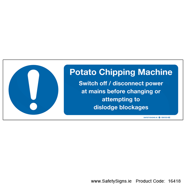 Potato Chipping Machine - 16418