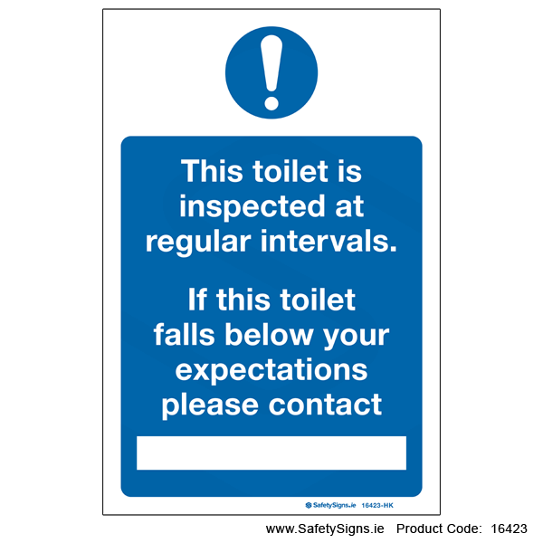 Toilet Inspection - 16423