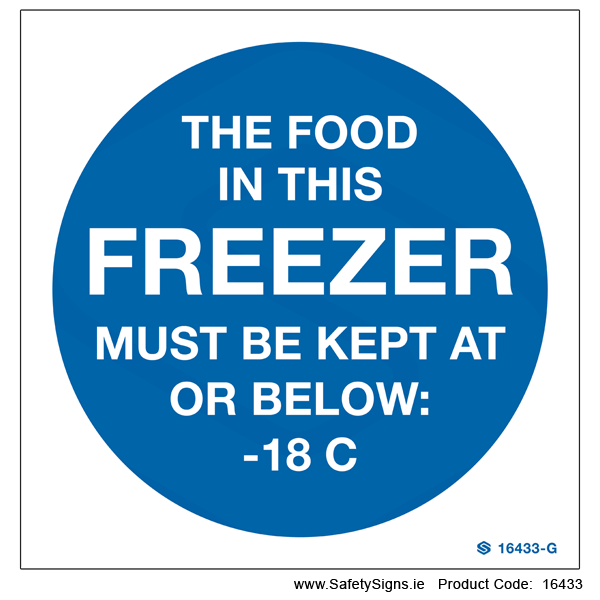 Freezer Temperature - 16433