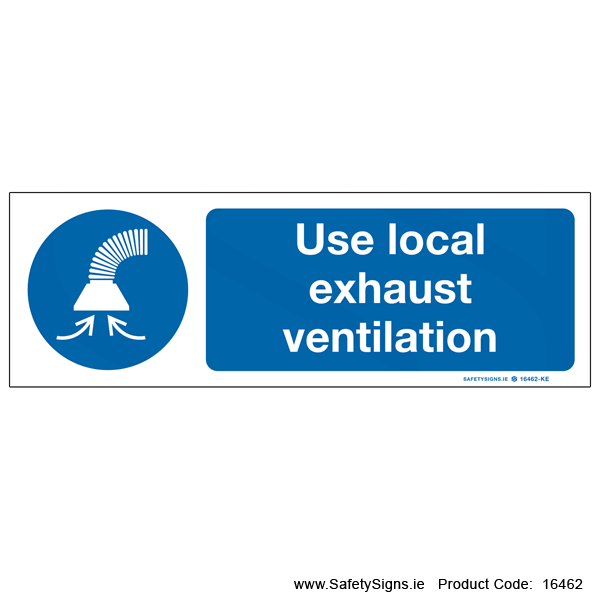 Use Local Ventilation - 16462