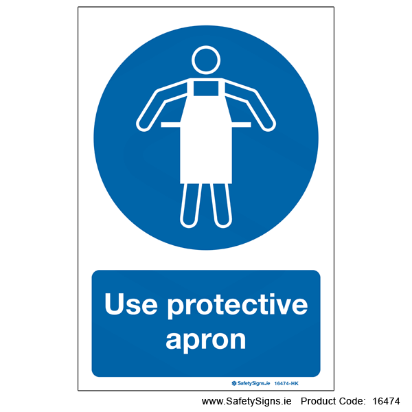 Use Protective Apron - 16474