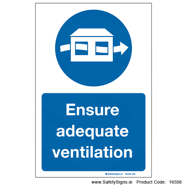 Ensure Adequate Ventilation - 16508