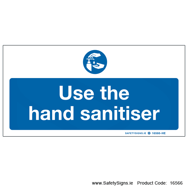 Use Hand Sanitiser - 16566